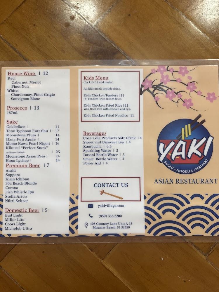 Yaki Menu image 3